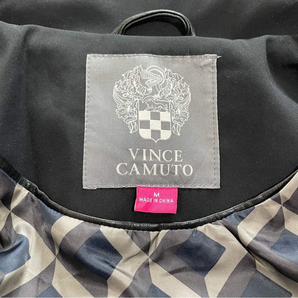 Vince Camuto NWT Water Resistant Belted Trench Coat Jacket Size M retail $280 - Picture 4 of 12